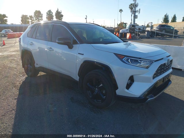 2019 TOYOTA RAV4 HYBRID XSE VIN: JTMEWRFV1KD509943