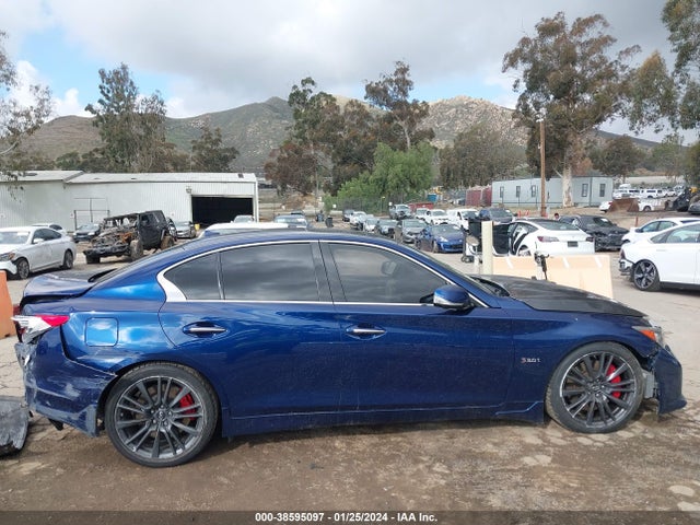 JN1FV7AP9HM850135 Infiniti Q50 3.0t Red Sport 400