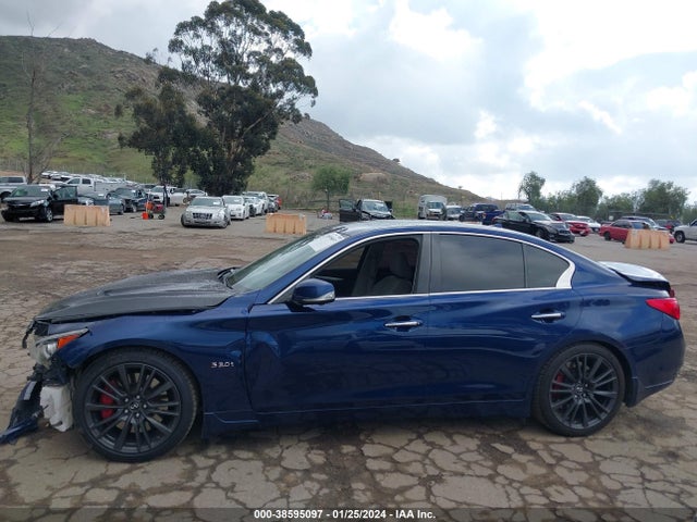 JN1FV7AP9HM850135 Infiniti Q50 3.0t Red Sport 400
