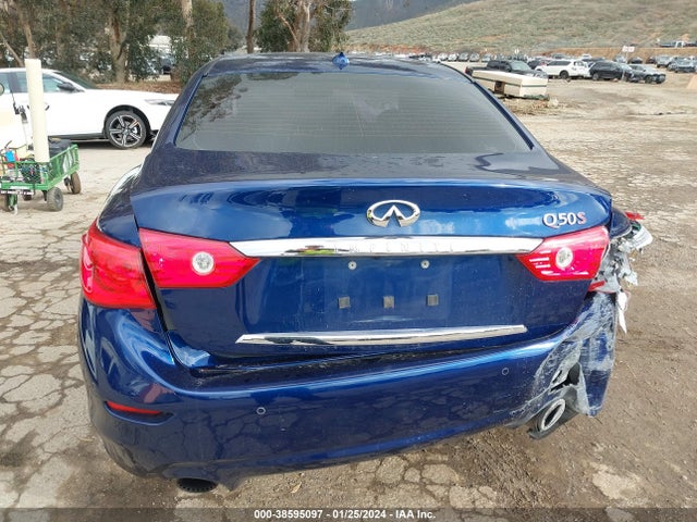 JN1FV7AP9HM850135 Infiniti Q50 3.0t Red Sport 400