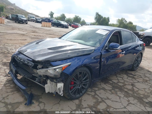 JN1FV7AP9HM850135 Infiniti Q50 3.0t Red Sport 400