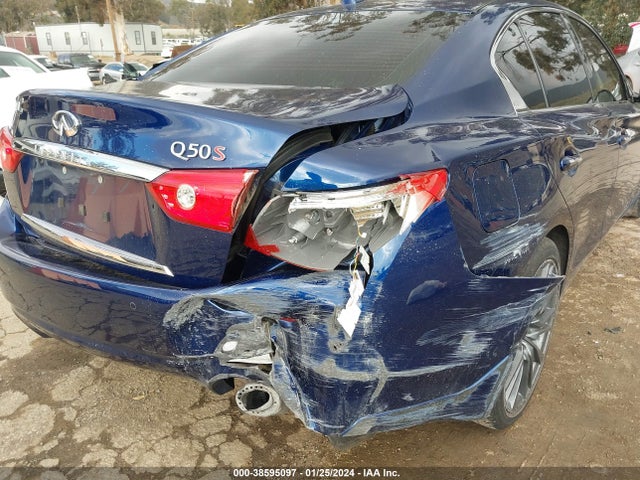 JN1FV7AP9HM850135 Infiniti Q50 3.0t Red Sport 400