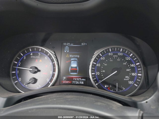 JN1FV7AP9HM850135 Infiniti Q50 3.0t Red Sport 400