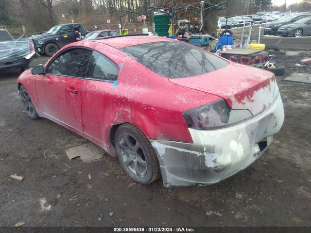 2003 INFINITI G35 LEATHER VIN: JNKCV54E23M216056