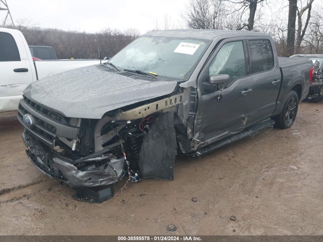 Ford F-150 Lariat 2022 1FTFW1E56NKE02801 Image 2