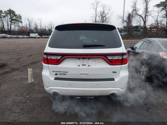1C4SDJCTXMC663718 Dodge Durango R/t Awd