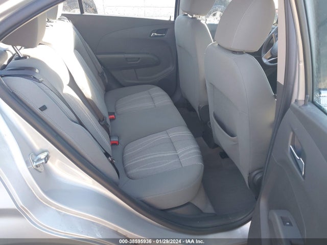 Chevrolet Sonic Lt Auto 2016 1G1JC5SH5G4177246 Image 8
