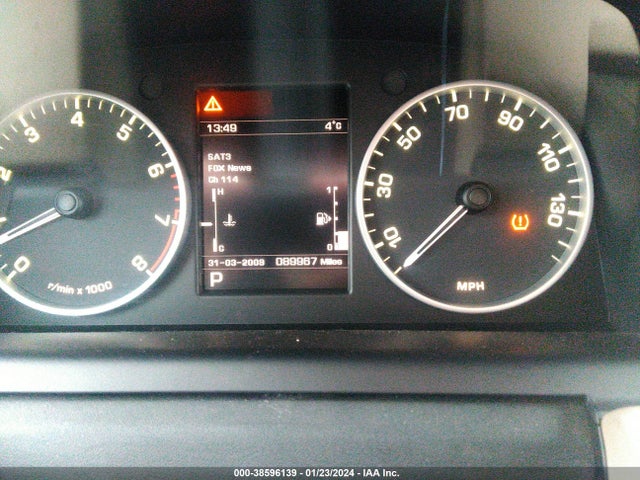 2013 LAND ROVER RANGE ROVER SPORT HSE VIN: SALSF2D42DA770242