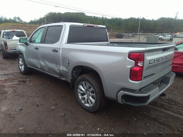 2022 CHEVROLET SILVERADO 1500 2WD SHORT BED CUSTOM VIN: 1GCPABEK7NZ538120