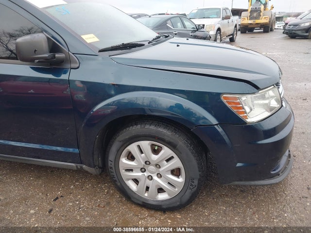 2013 DODGE JOURNEY SE VIN: 3C4PDCABXDT679496