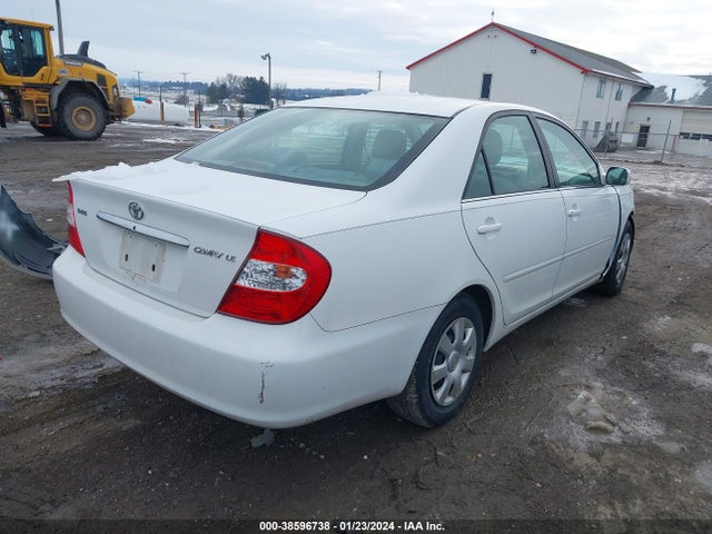 2004 TOYOTA CAMRY LE VIN: 4T1BE30K34U367031