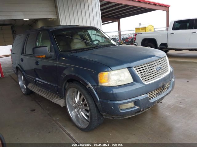 Auction sale of the 2004 Ford Expedition Eddie Bauer, vin: 1FMPU17L64LB85518, lot number: 38596892