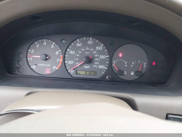 2002 MAZDA 626 LX VIN: 1YVGF22CX25274077