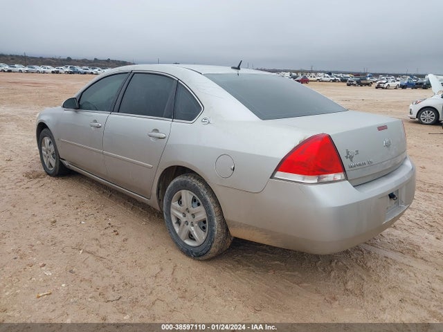 2006 CHEVROLET IMPALA LS VIN: 2G1WB58K769147219
