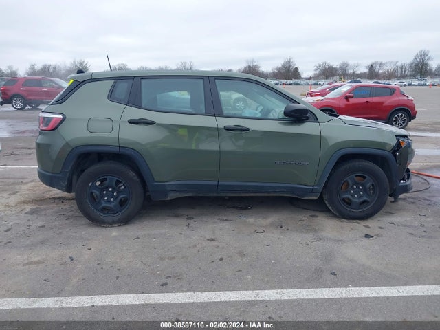2019 JEEP COMPASS SPORT FWD VIN: 3C4NJCABXKT615469