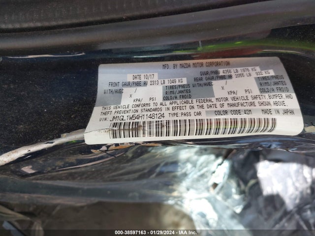 JM1GL1W54H1148124 Mazda Mazda6 Grand Touring