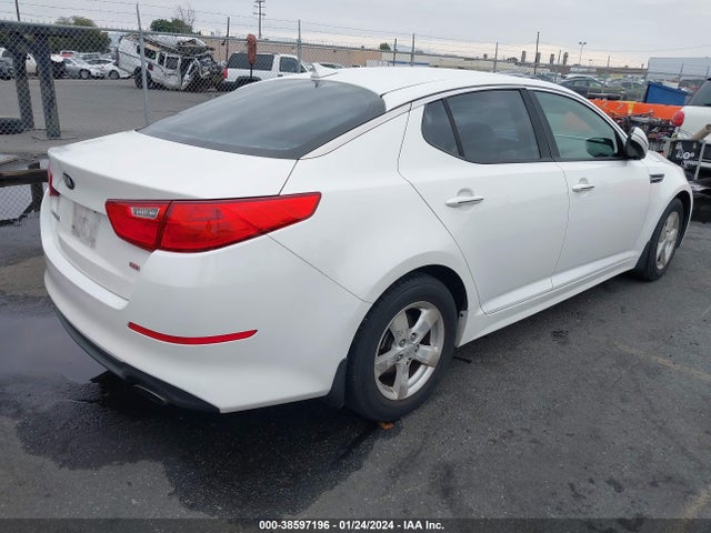 KIA Optima Lx 2015 KNAGM4A7XF5558307 Image 4