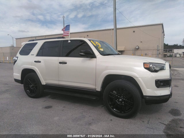 38597527 :رقم المزاد ، JTEZU5JR6K5203966 vin ، 2019 Toyota 4runner Limited/limited Nightshade/sr5/sr5 Premium مزاد بيع
