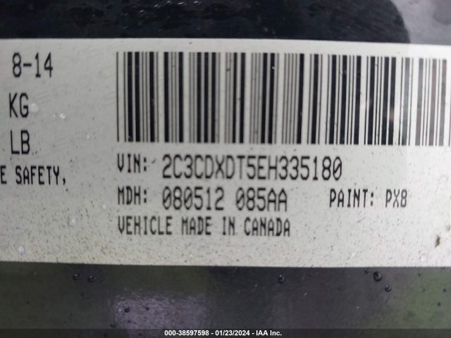 Dodge CHARGER R/T 2014 2C3CDXDT5EH335180 Image 9