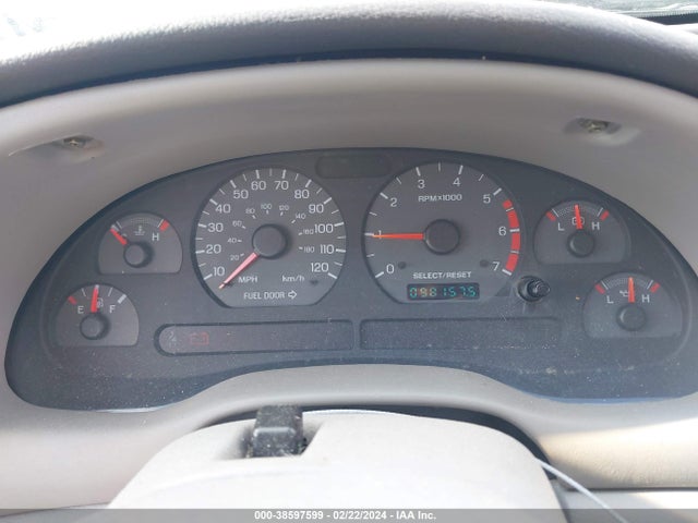 2000 FORD MUSTANG VIN: 1FAFP404XYF263093