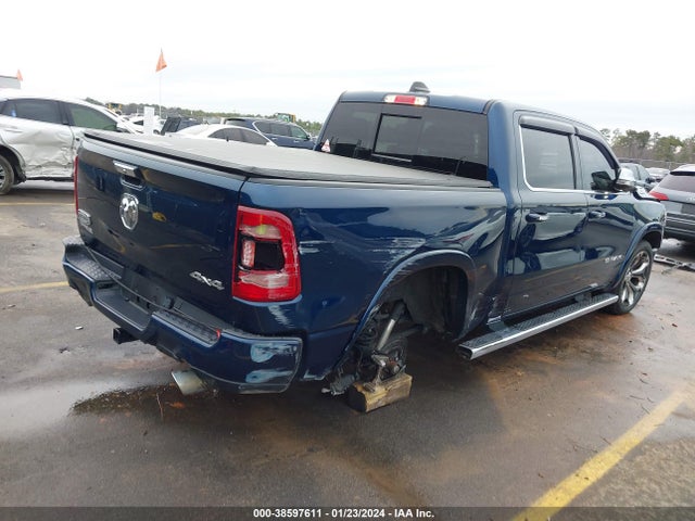 2021 RAM 1500 LIMITED LONGHORN 4X4 5'7 BOX VIN: 1C6SRFKT8MN815622