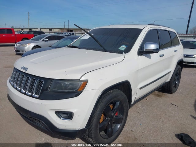 2012 JEEP GRAND CHEROKEE OVERLAND VIN: 1C4RJECG9CC194475