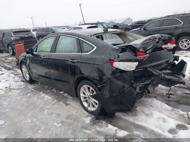 3FA6P0MU4KR136787 Ford Fusion Hybrid Sel