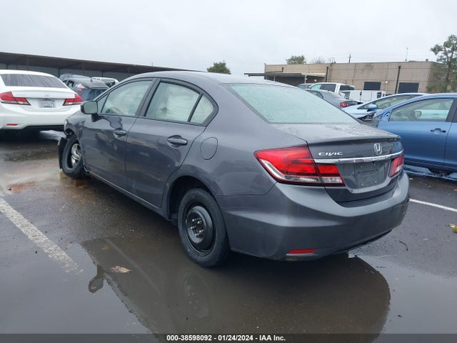 Honda Civic Lx 2014 19XFB2F57EE238168 Image 3