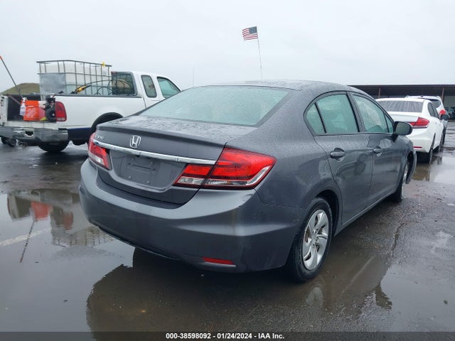 Honda Civic Lx 2014 19XFB2F57EE238168 Image 4