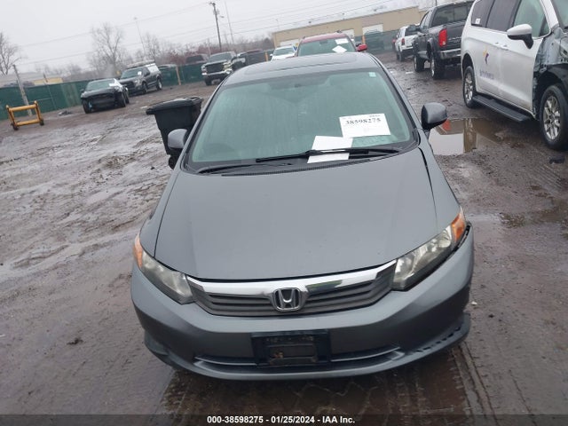 2012 HONDA CIVIC EX VIN: 19XFB2F89CE081203