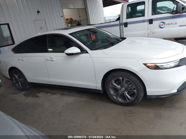 1HGCY2F68PA067027 Honda Accord Hybrid Ex-l