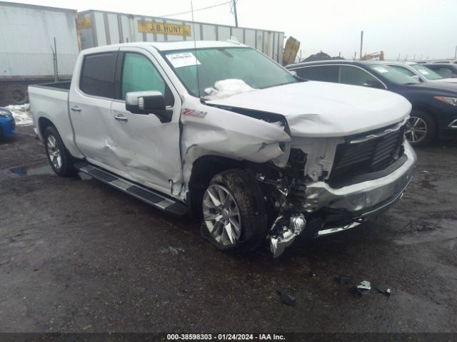 3GCUYGED2NG199716 Chevrolet Silverado 1500 Ltd 4wd  Short Bed Ltz