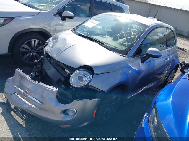 2018 FIAT 500E 3C3CFFGE5JT377514 Photo 1