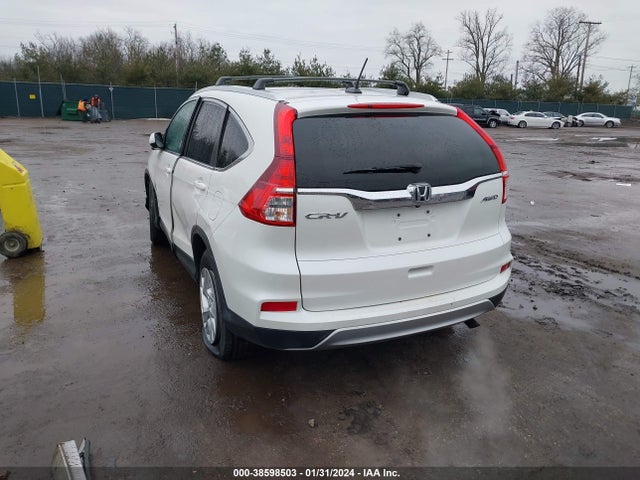 Honda Cr-v Ex-l 2015 5J6RM4H75FL093541 Image 3