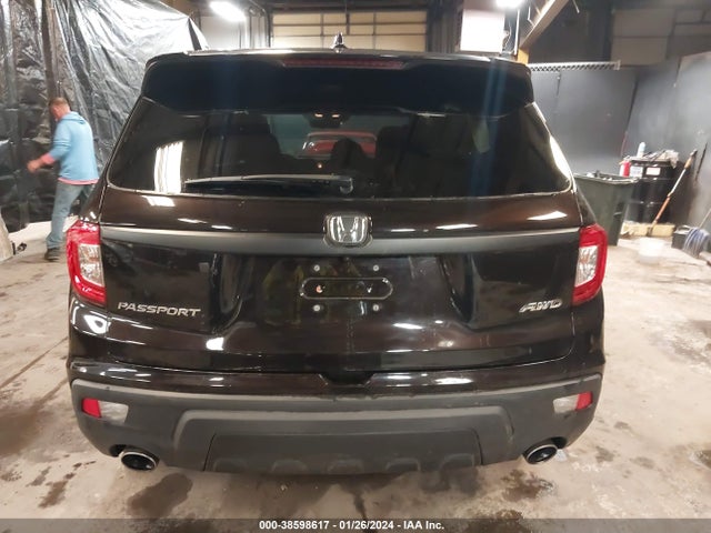 2021 HONDA PASSPORT AWD EX-L VIN: 5FNYF8H58MB021251