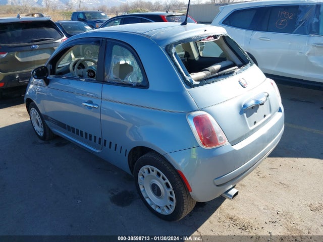 2013 FIAT 500 3C3CFFARXDT726621 Photo 2