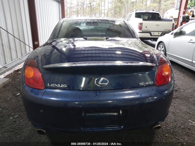 2002 LEXUS SC 430 VIN: JTHFN48Y320002470