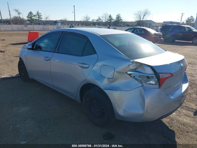 2014 TOYOTA COROLLA L VIN: 2T1BURHE2EC021026