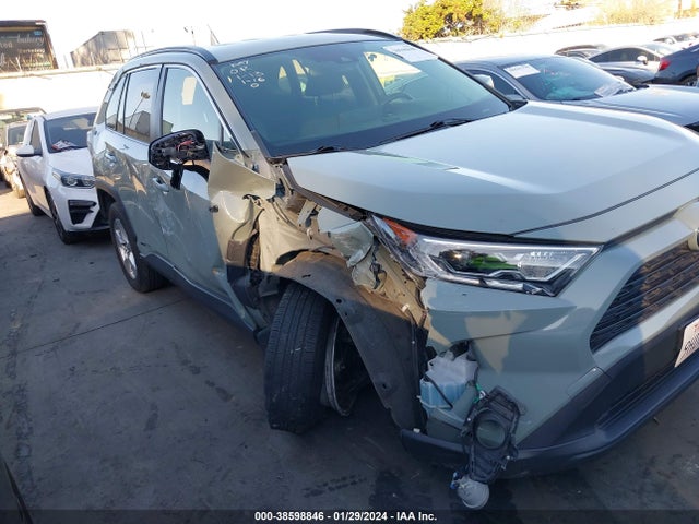 2020 TOYOTA RAV4 XLE HYBRID VIN: JTMRWRFV0LD071323