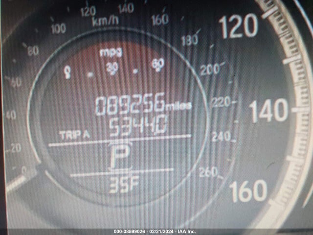 Honda Accord Ex-l 2016 1HGCR2F89GA153882 Image 7