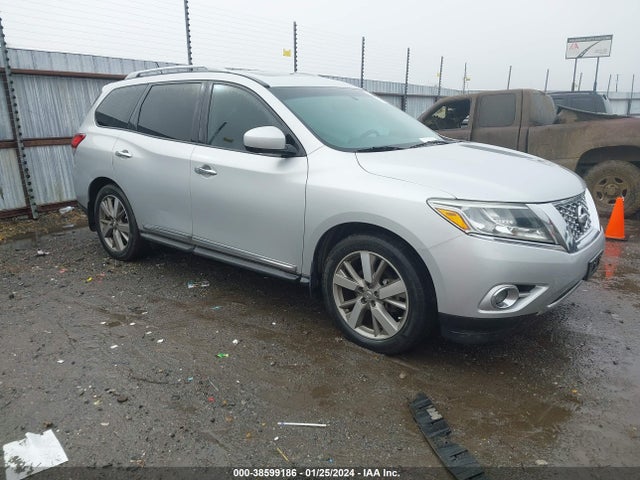 2016 NISSAN PATHFINDER PLATINUM VIN: 5N1AR2MN2GC641747