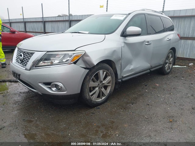 2016 NISSAN PATHFINDER PLATINUM VIN: 5N1AR2MN2GC641747