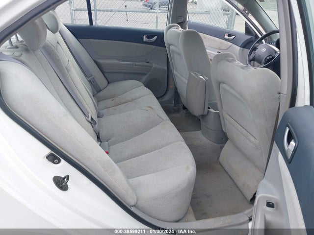 2007 HYUNDAI SONATA GLS VIN: 5NPET46C47H242924