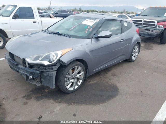 2016 HYUNDAI VELOSTER VIN: KMHTC6AD3GU291455
