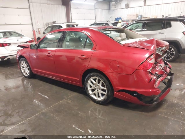 2012 FORD FUSION SEL VIN: 3FAHP0JAXCR294247