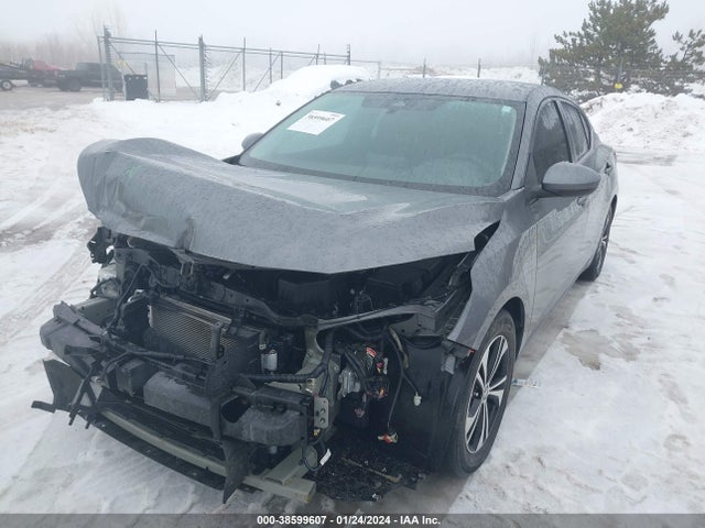 2021 NISSAN SENTRA SV XTRONIC CVT VIN: 3N1AB8CV5MY249607