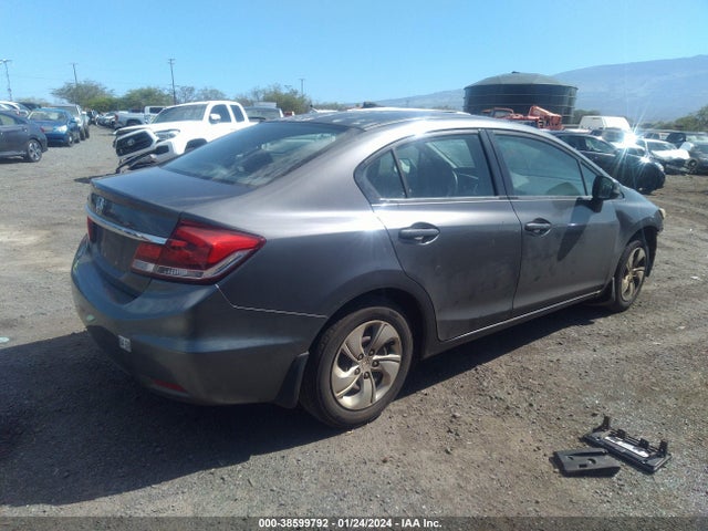 2013 HONDA CIVIC LX VIN: 2HGFB2F58DH594570