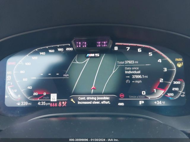 WBS83CH04NCH69750 BMW M5