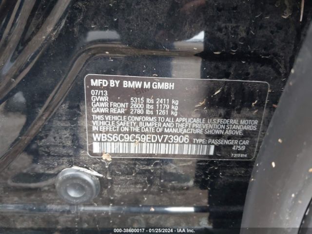 WBS6C9C59EDV73906 BMW M6 Gran Coupe