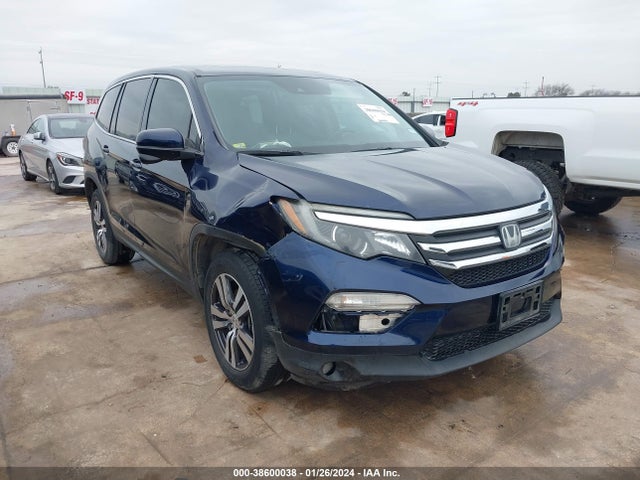 Honda Pilot Ex-l 2016 5FNYF5H61GB021362 Image 1